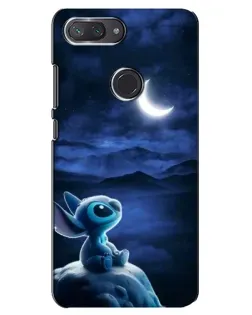 Чехол для Xiaomi Mi 8 Lite с картинкой «Лунная ночь Стича»
