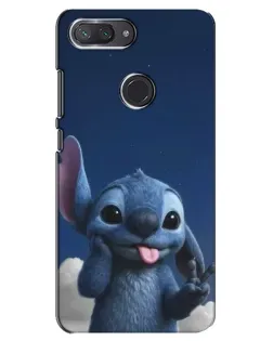 Чохол для Xiaomi Mi 8 Lite з картинкою «Стіч у хмарах»