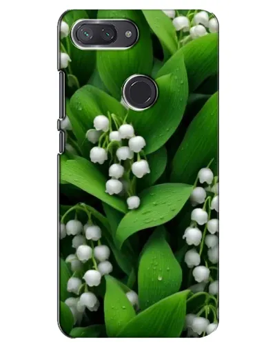 Чехол для Xiaomi Mi 8 Lite с картинкой «Ландыши в зелени»