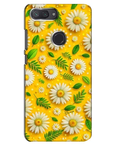 Чехол для Xiaomi Mi 8 Lite с картинкой «Ромашковое солнце»