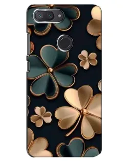 Чехол для Xiaomi Mi 8 Lite с картинкой «Клевер в золоте» Чехол для Xiaomi Mi 8 Lite с картинкой «Клевер в золоте»