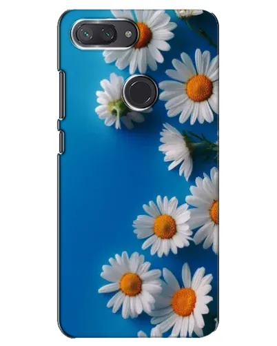 Чехол для Xiaomi Mi 8 Lite с картинкой «Белоснежные маргаритки»