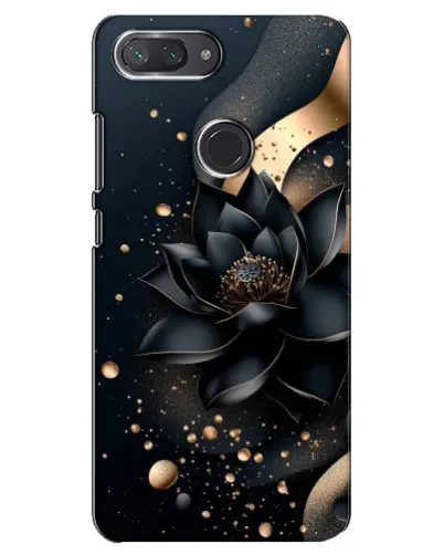 Чехол для Xiaomi Mi 8 Lite с картинкой «Черный лотос»