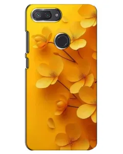 Чехол для Xiaomi Mi 8 Lite с картинкой «Золотые лепестки» Чехол для Xiaomi Mi 8 Lite с картинкой «Золотые лепестки»