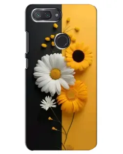 Чехол для Xiaomi Mi 8 Lite с картинкой «Подсолнух и ромашка» Чехол для Xiaomi Mi 8 Lite с картинкой «Подсолнух и ромашка»