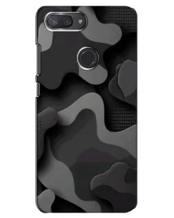 Чохол для Xiaomi Mi 8 Lite з картинкою «Темний абстрактний камуфляж» Чохол для Xiaomi Mi 8 Lite з картинкою «Темний абстрактний камуфляж»