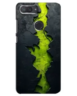 Чохол для Xiaomi Mi 8 Lite з картинкою «Салатовий розлом скелі» Чохол для Xiaomi Mi 8 Lite з картинкою «Салатовий розлом скелі»