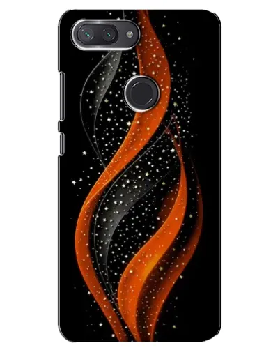 Чохол для Xiaomi Mi 8 Lite з картинкою «Вогняна зоряна хвиля»