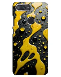 Чохол для Xiaomi Mi 8 Lite з картинкою «Рідке жовте золото»