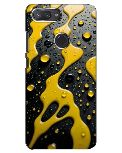 Чохол для Xiaomi Mi 8 Lite з картинкою «Рідке жовте золото»