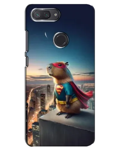 Чохол для Xiaomi Mi 8 Lite з картинкою «Капі-мен супергерой» Чохол для Xiaomi Mi 8 Lite з картинкою «Капі-мен супергерой»