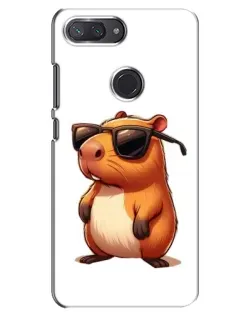 Чехол для Xiaomi Mi 8 Lite с картинкой «Капибара в очках» Чехол для Xiaomi Mi 8 Lite с картинкой «Капибара в очках»