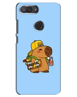 Чехол для Xiaomi Mi 8 Lite с картинкой «Капибара на скейте» Чехол для Xiaomi Mi 8 Lite с картинкой «Капибара на скейте»