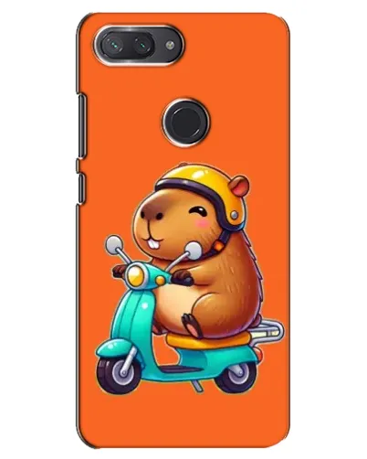 Чохол для Xiaomi Mi 8 Lite з картинкою «Капібара на скутері» Чохол для Xiaomi Mi 8 Lite з картинкою «Капібара на скутері»