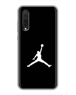 Чехол для Xiaomi Mi 9 Lite с картинкой «Jordan Silhouette»