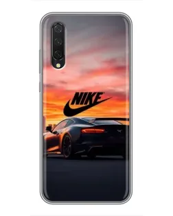 Чехол для Xiaomi Mi 9 Lite с картинкой «Nike и суперкар»