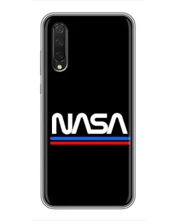 Чехол для Xiaomi Mi 9 Lite с картинкой «NASA — классика Red Blue» Чехол для Xiaomi Mi 9 Lite с картинкой «NASA — классика Red Blue»