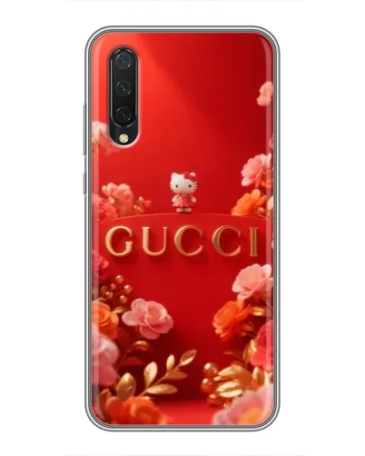 Чехол для Xiaomi Mi 9 Lite с картинкой «Gucci — золотой сад»