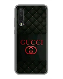 Чехол для Xiaomi Mi 9 Lite с картинкой «Gucci — стеганый черный»