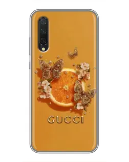 Чехол для Xiaomi Mi 9 Lite с картинкой «Gucci — золотые бабочки» Чехол для Xiaomi Mi 9 Lite с картинкой «Gucci — золотые бабочки»
