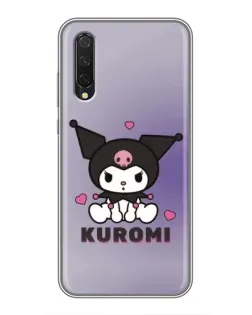 Чехол для Xiaomi Mi 9 Lite с картинкой «Kuromi — фиолетовый арт» Чехол для Xiaomi Mi 9 Lite с картинкой «Kuromi — фиолетовый арт»
