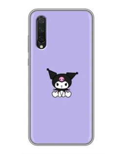 Чехол для Xiaomi Mi 9 Lite с картинкой «Kuromi — фиолетовый минимализм» Чехол для Xiaomi Mi 9 Lite с картинкой «Kuromi — фиолетовый минимализм»