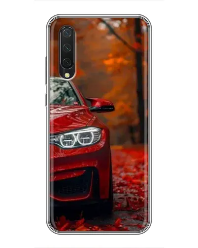 Чехол для Xiaomi Mi 9 Lite с картинкой «Осенняя BMW M4»