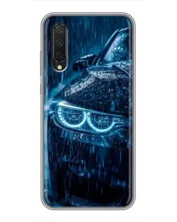 Чохол для Xiaomi Mi 9 Lite з картинкою «BMW під дощем»