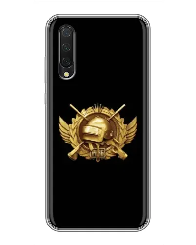 Чехол для Xiaomi Mi 9 Lite с картинкой «PUBG — оранжевый градиент»