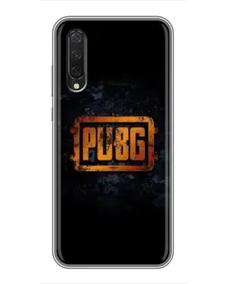 Чехол для Xiaomi Mi 9 Lite с картинкой «PUBG — золотой логотип»