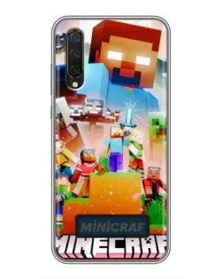 Чохол для Xiaomi Mi 9 Lite з картинкою «Minecraft герої гри» Чохол для Xiaomi Mi 9 Lite з картинкою «Minecraft герої гри»