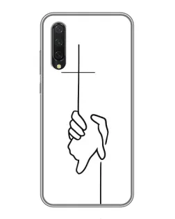 Чехол для Xiaomi Mi 9 Lite с картинкой «Рука держит»