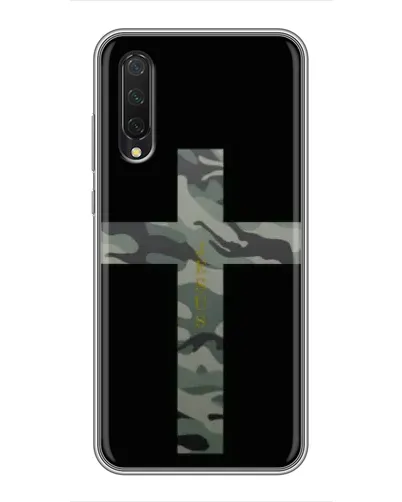 Чехол для Xiaomi Mi 9 Lite с картинкой «Милитари Крест»