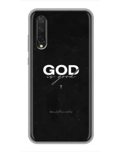 Чехол для Xiaomi Mi 9 Lite с картинкой «GOD — Бог над всем»