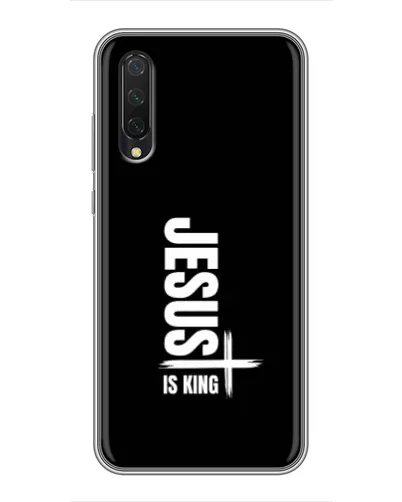Чехол для Xiaomi Mi 9 Lite с картинкой «Вертикаль веры Jesus»