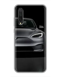 Чохол для Xiaomi Mi 9 Lite з картинкою «Tesla Model S Look»