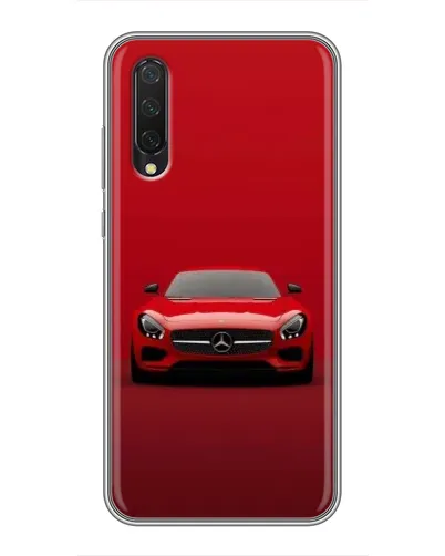 Чехол для Xiaomi Mi 9 Lite с картинкой «Красный Mercedes AMG»