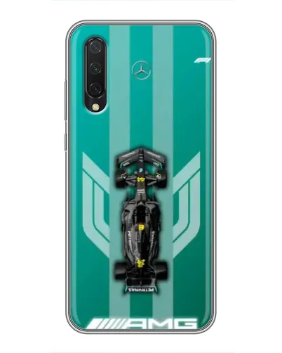 Чехол для Xiaomi Mi 9 Lite с картинкой «Mercedes AMG Petronas»