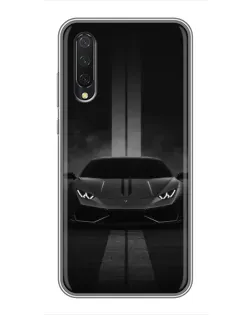 Чехол для Xiaomi Mi 9 Lite с картинкой «Lamborghini симметрия дорог»