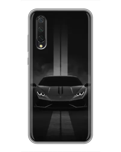 Чехол для Xiaomi Mi 9 Lite с картинкой «Lamborghini симметрия дорог»