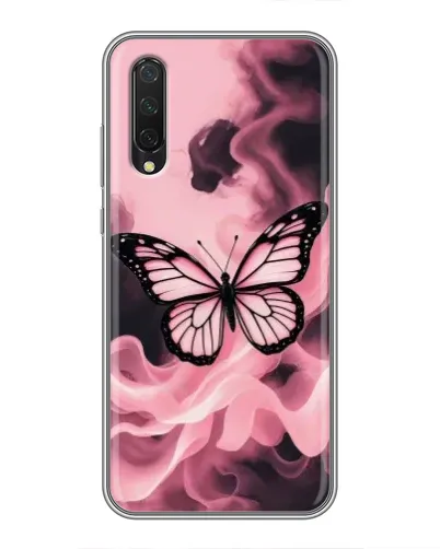 Чехол для Xiaomi Mi 9 Lite с картинкой «Бабочка в дыму» Чехол для Xiaomi Mi 9 Lite с картинкой «Бабочка в дыму»