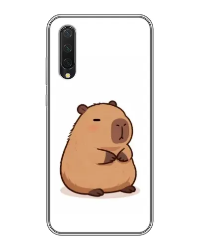 Чехол для Xiaomi Mi 9 Lite с картинкой «Толстенькая капибара»