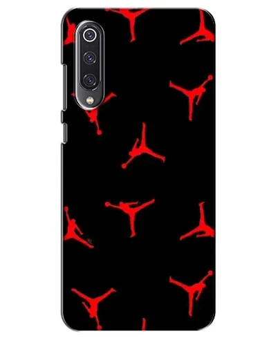 Чехол для Xiaomi Mi 9 SE с картинкой «Jordan Red Pattern»