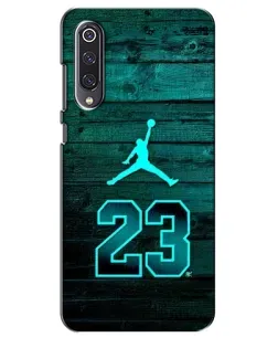 Чехол для Xiaomi Mi 9 SE с картинкой «Jordan Cyan 23»