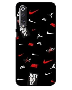 Чехол для Xiaomi Mi 9 SE с картинкой «Nike Mix Pattern»