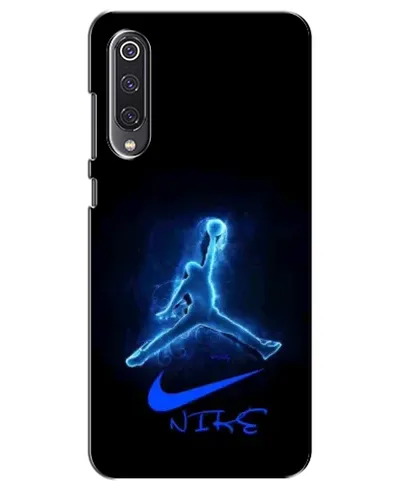 Чехол для Xiaomi Mi 9 SE с картинкой «Jordan Neon Blue»