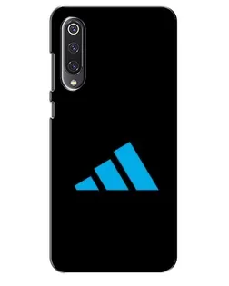 Чехол для Xiaomi Mi 9 SE с картинкой «Adidas Cyan Logo»