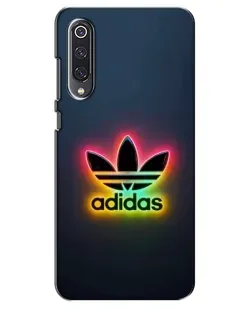Чехол для Xiaomi Mi 9 SE с картинкой «Неоновый Adidas»