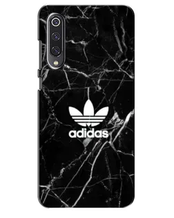 Чехол для Xiaomi Mi 9 SE с картинкой «Белый мрамор Adidas»