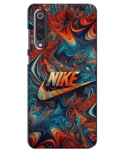 Чехол для Xiaomi Mi 9 SE с картинкой «Nike в абстракции»